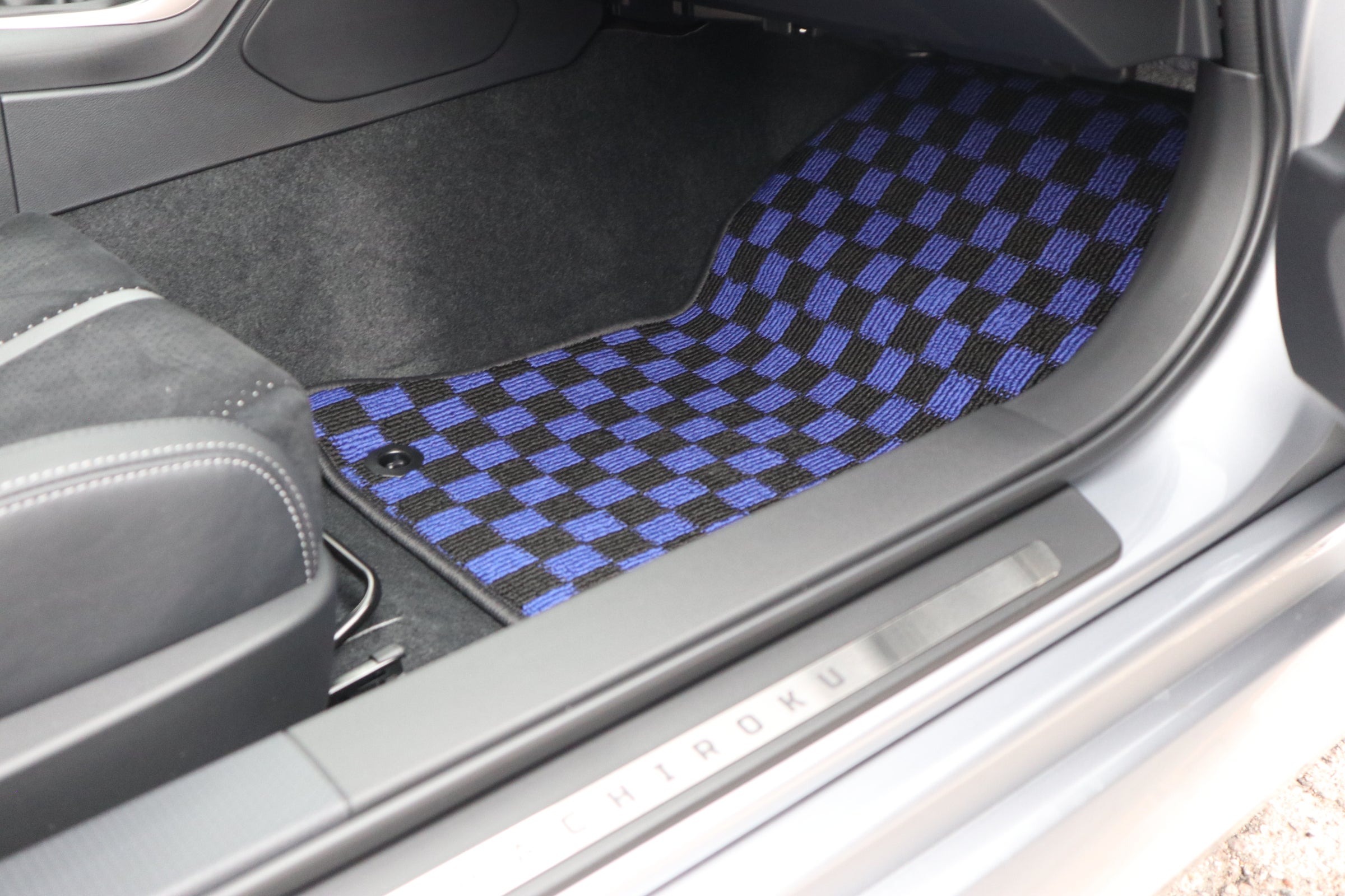 GR86 86 BRZ FRS GT86 Checkered Floor Mats | CHECKMATE MATS AND PARTS