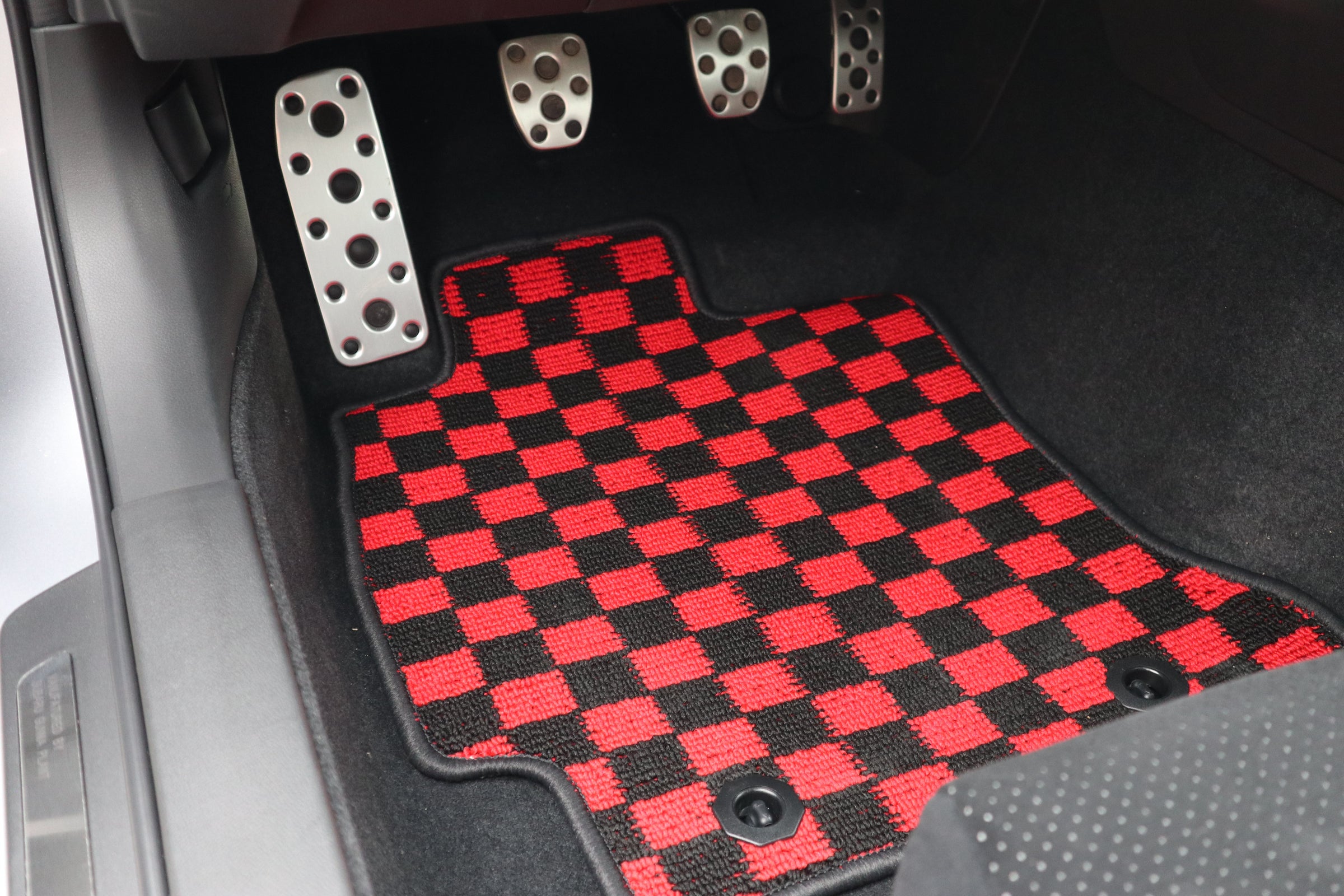 GR86 86 BRZ FRS GT86 Checkered Floor Mats | CHECKMATE MATS AND PARTS